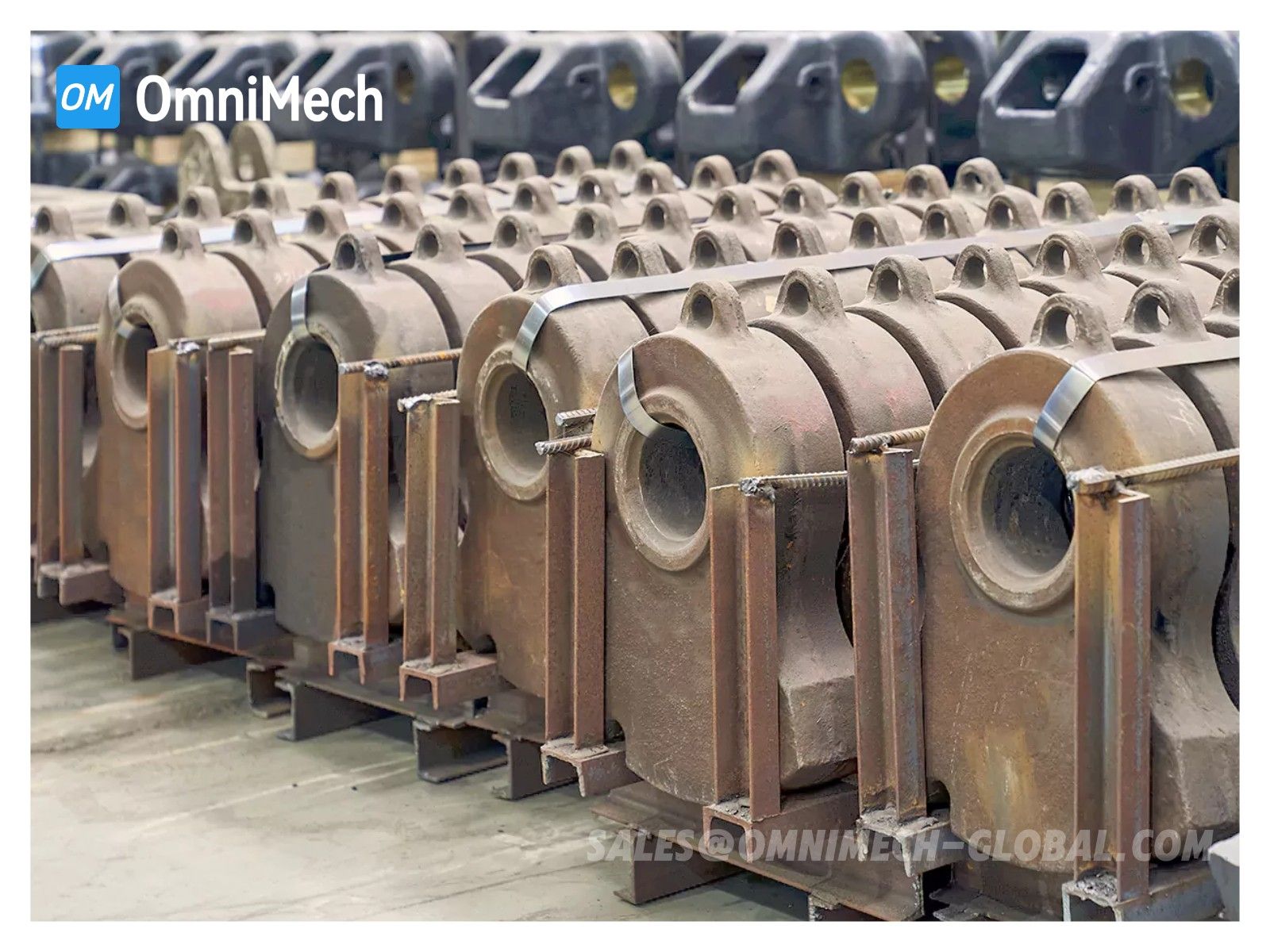 Suku cadang aus Metso crusher palu - Kepala palu, grate bar untuk HM3060 HM4075