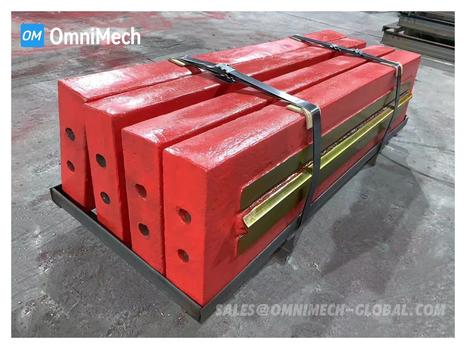 Metso Impact Crusher Wear Parts - Blow Bar, Impact Plate for NP1110 NP1213 NP1315