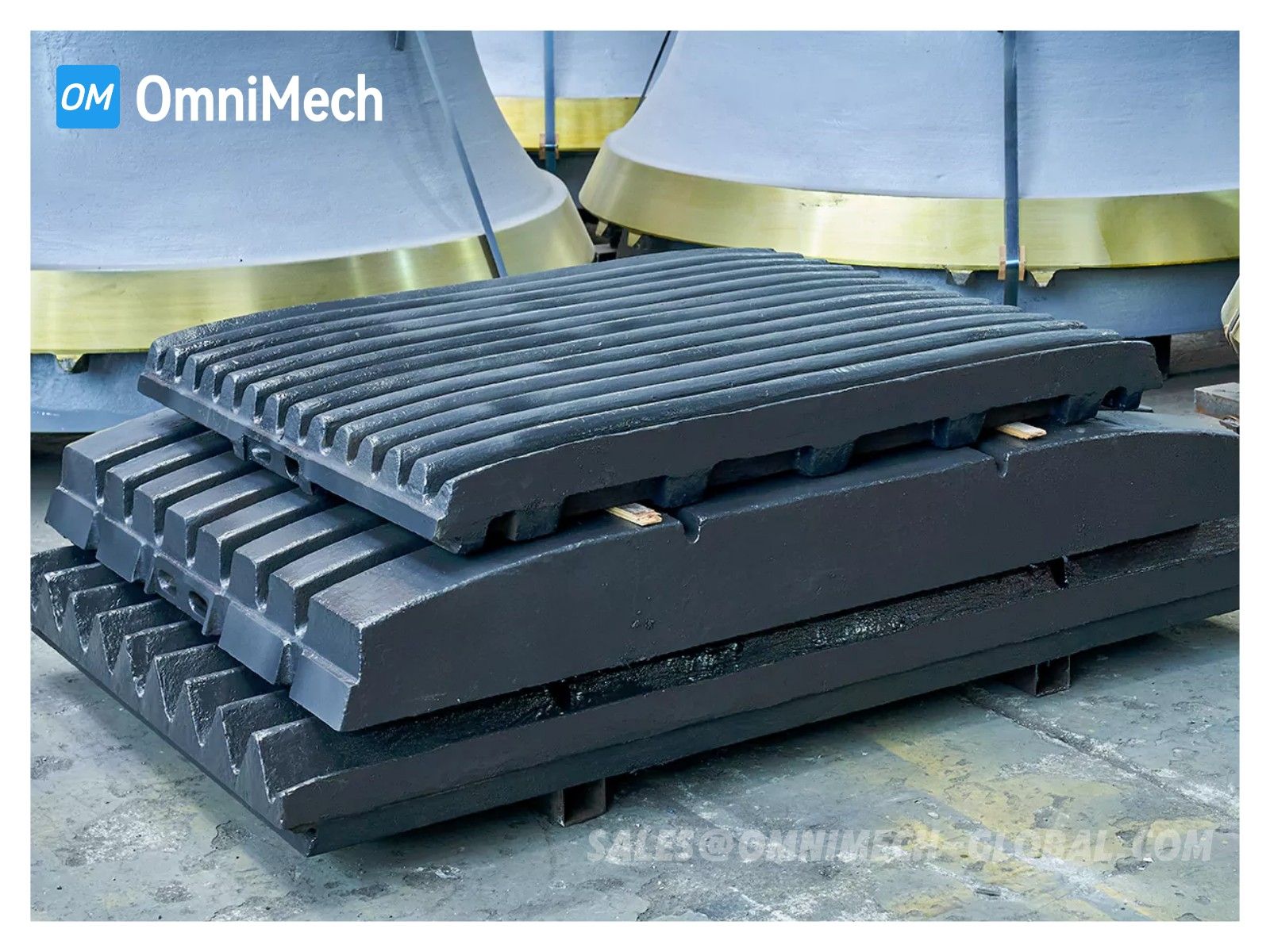 Fixed Jaw Plate - Mn18Cr2 for C96 C106